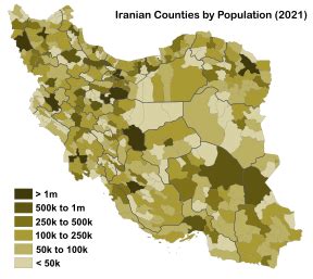 population of iran 2021